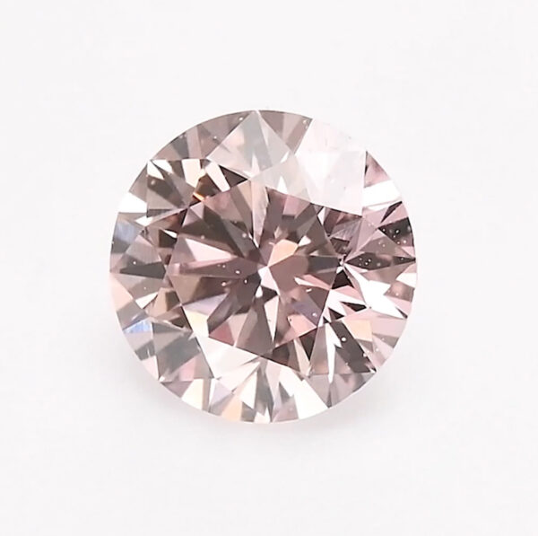 Round Cut diamond fancy